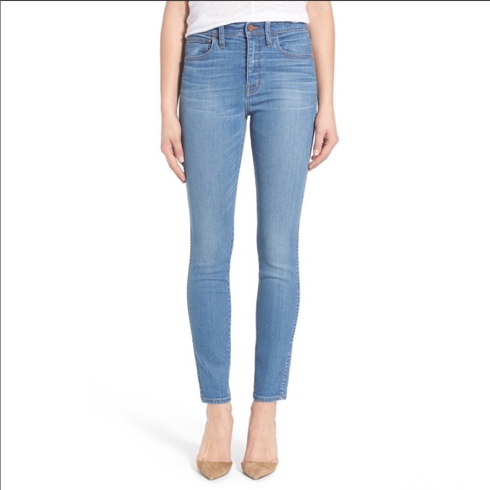 Madewell 10” High Riser Skinny Skinny